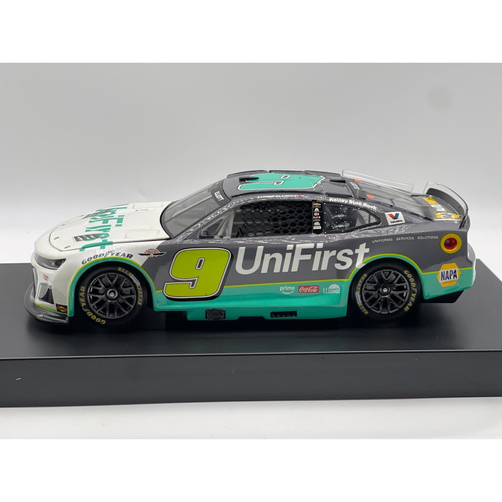 Chase Elliott #9 UniFirst Throwback 2025 Chevrolet 1:24 1/504 NASCAR Diecast