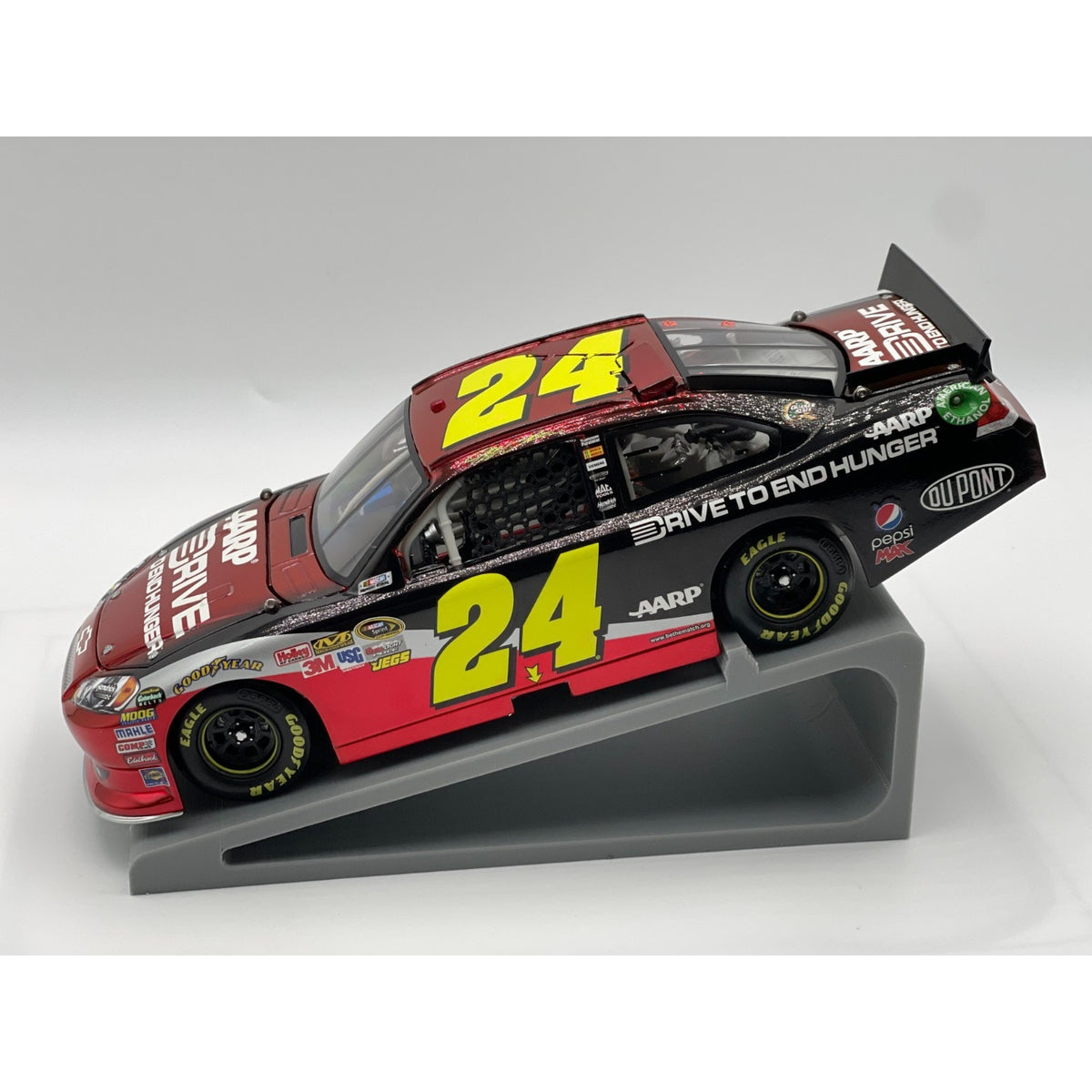 Jeff Gordon #24 AARP DTEH 2012 Impala Color Chrome 1:24 1/723 DIN 115