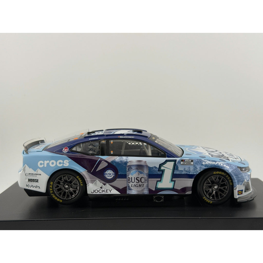 Ross Chastain #1 Busch Light Crocs 2024 Camaro Autographed 1/72 DIN 35