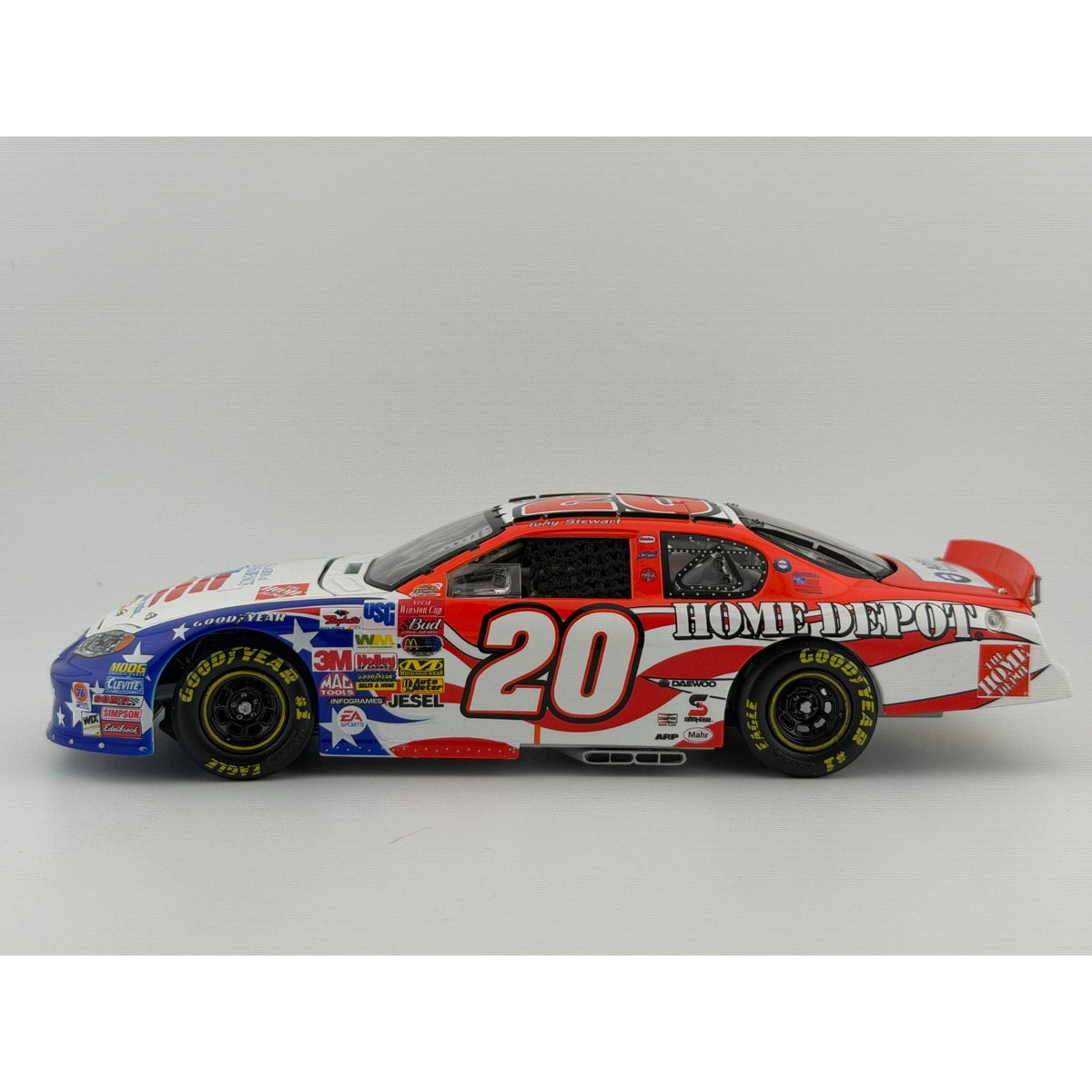 Tony Stewart #20 2003 Independence Day Monte Carlo Elite 1/2800 DIN 2770