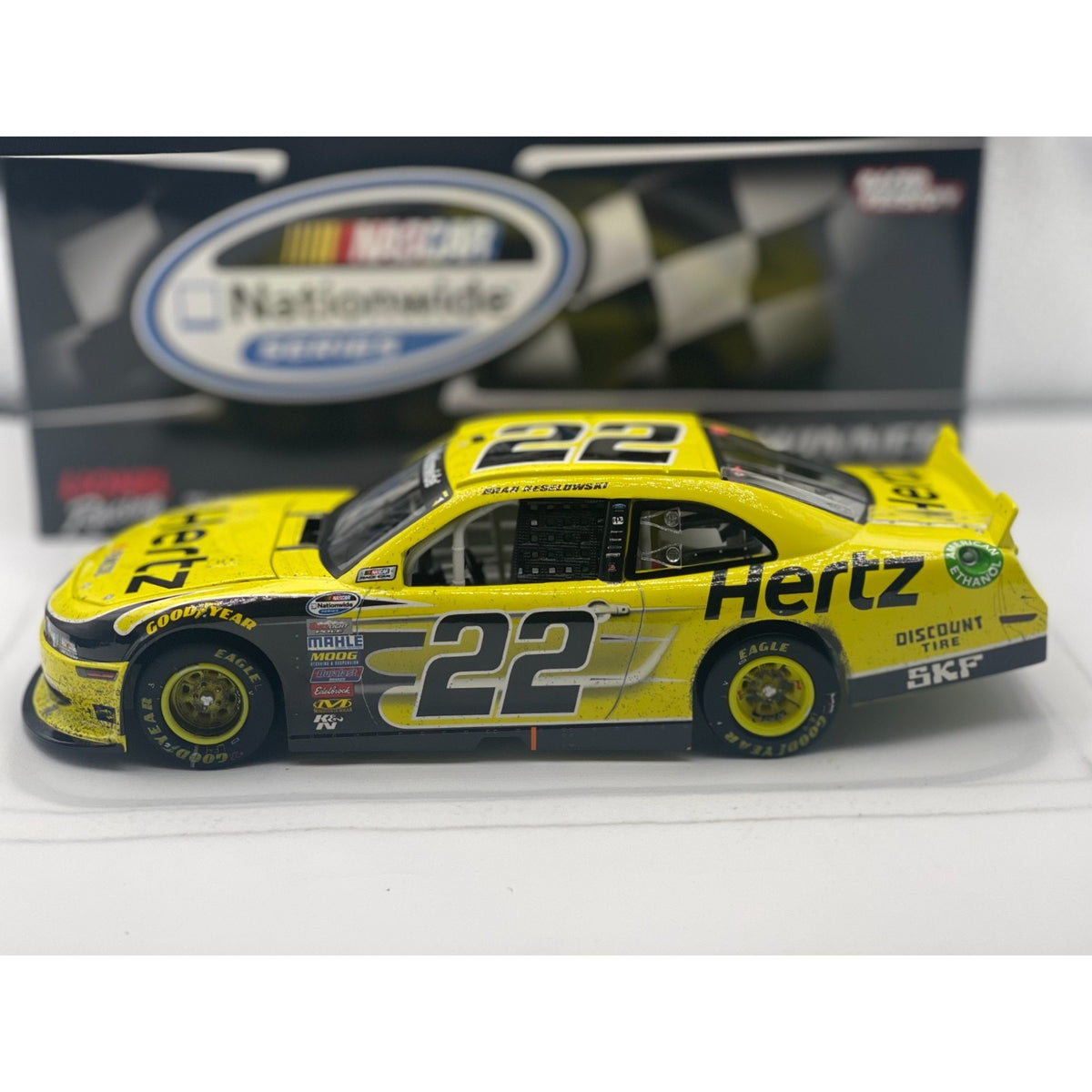 Brad Keselowski #22 Hertz Loudon Win 2014 Mustang 1 of 721