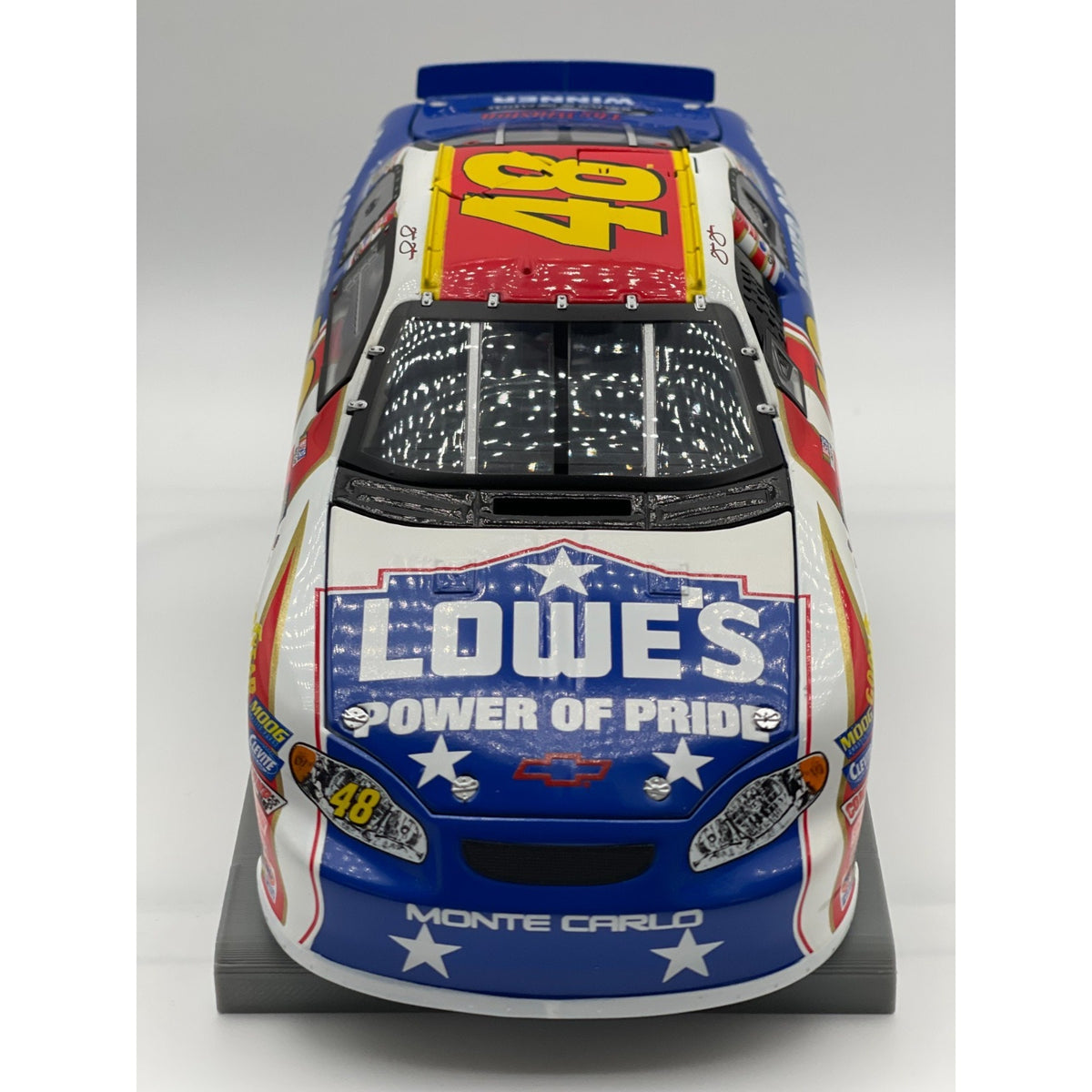 Jimmie Johnson #48 Lowe's Power of Pride 2003 Monte Carlo Team Caliber 1/2400