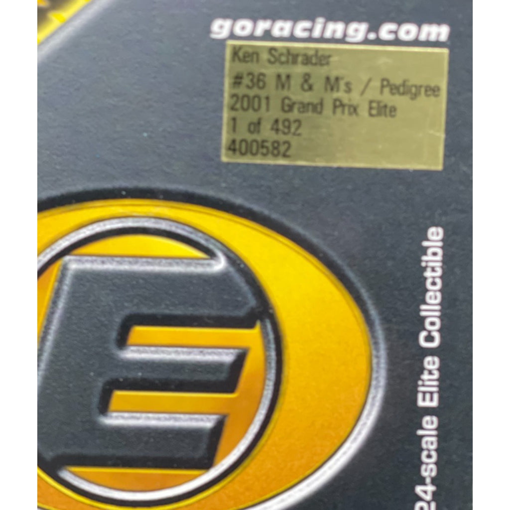 Ken Schrader #36 Pedigree 2001 Grand Prix ELITE 1:24 NASCAR 1/492