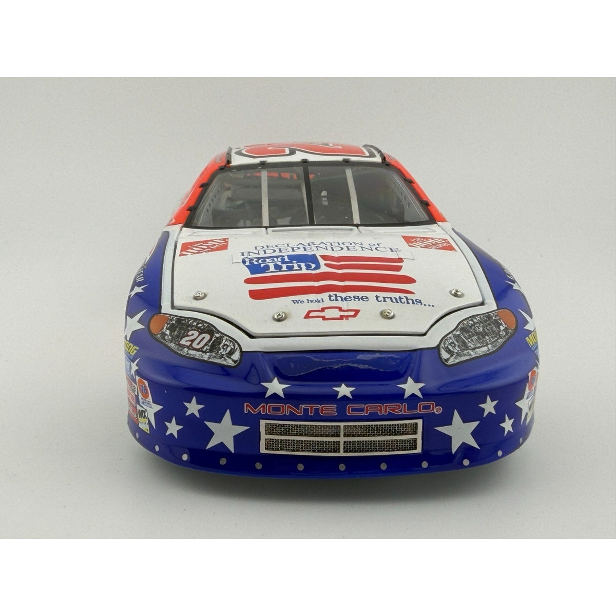 Tony Stewart #20 2003 Independence Day Monte Carlo Elite 1/2800 DIN 2770