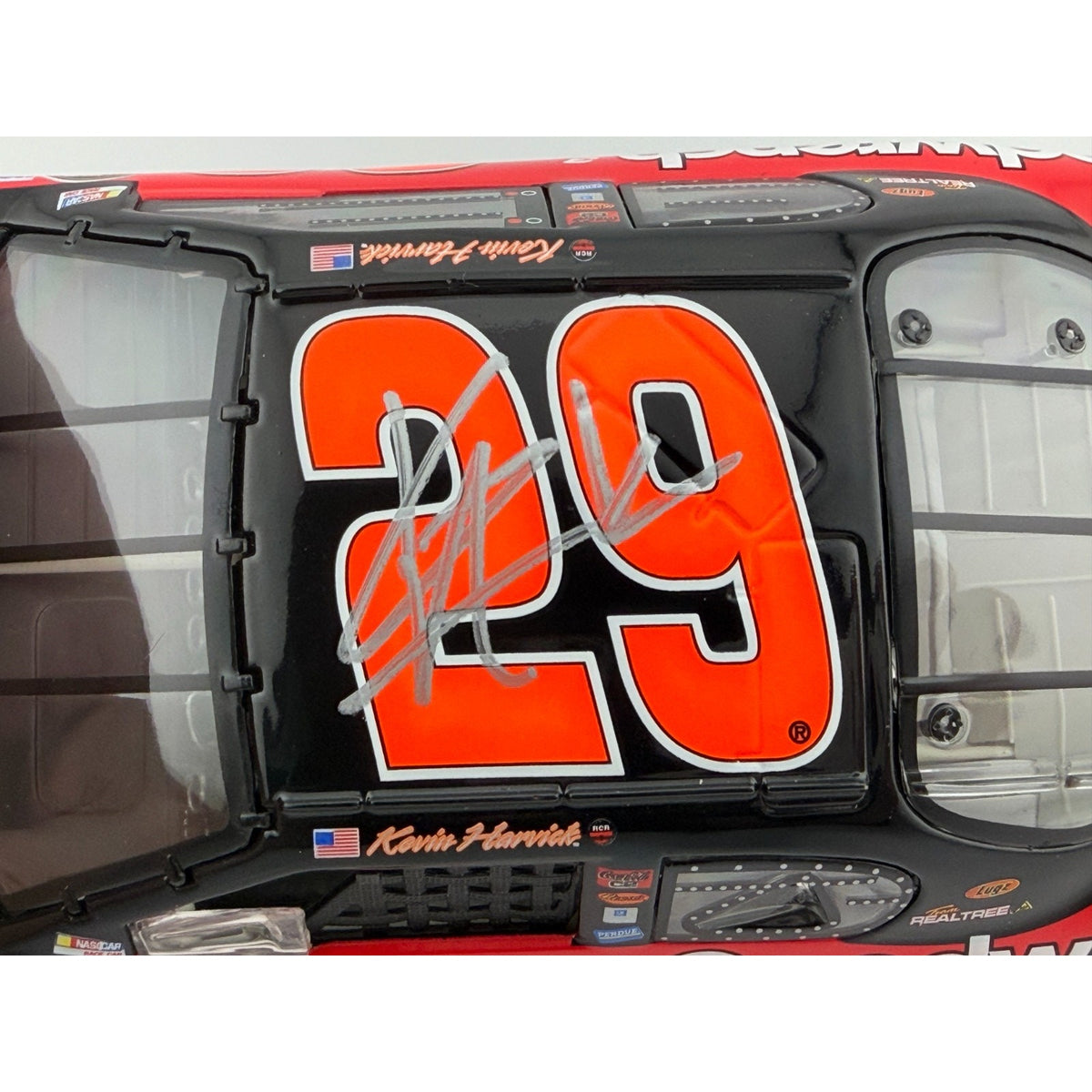 Kevin Harvick #29 GM Goodwrench Coca-Cola C2 2004 Monte Carlo Auto COA 1:24
