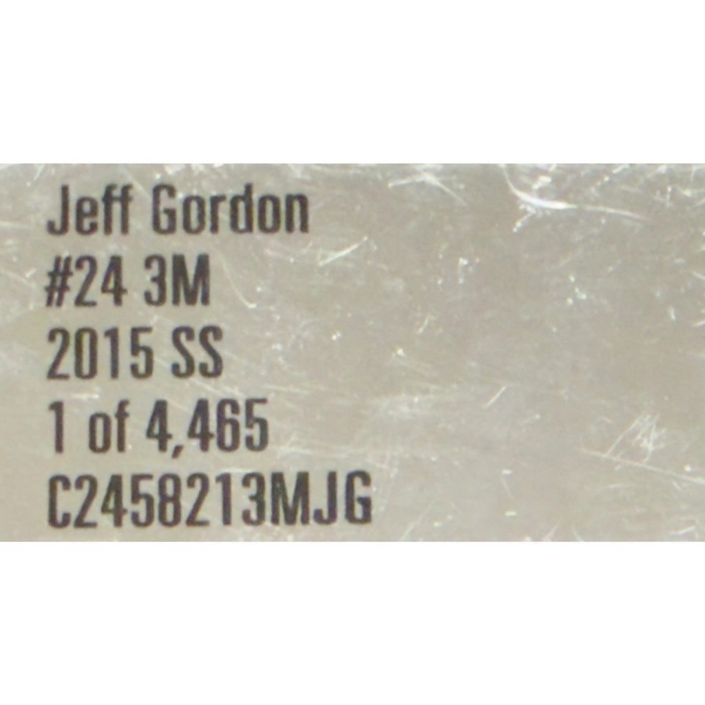 Jeff Gordon #24 3M 2015 Chevrolet SS 1:24 NASCAR 1/4465 DIN 3997