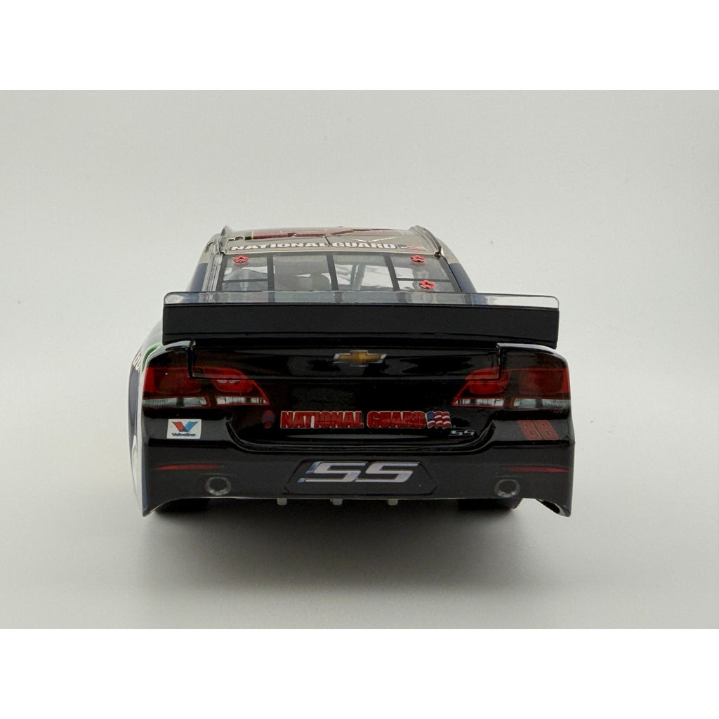 Rear — Dale Earnhardt Jr. #88 National Guard Superman 2014 Chevrolet SS Chrome