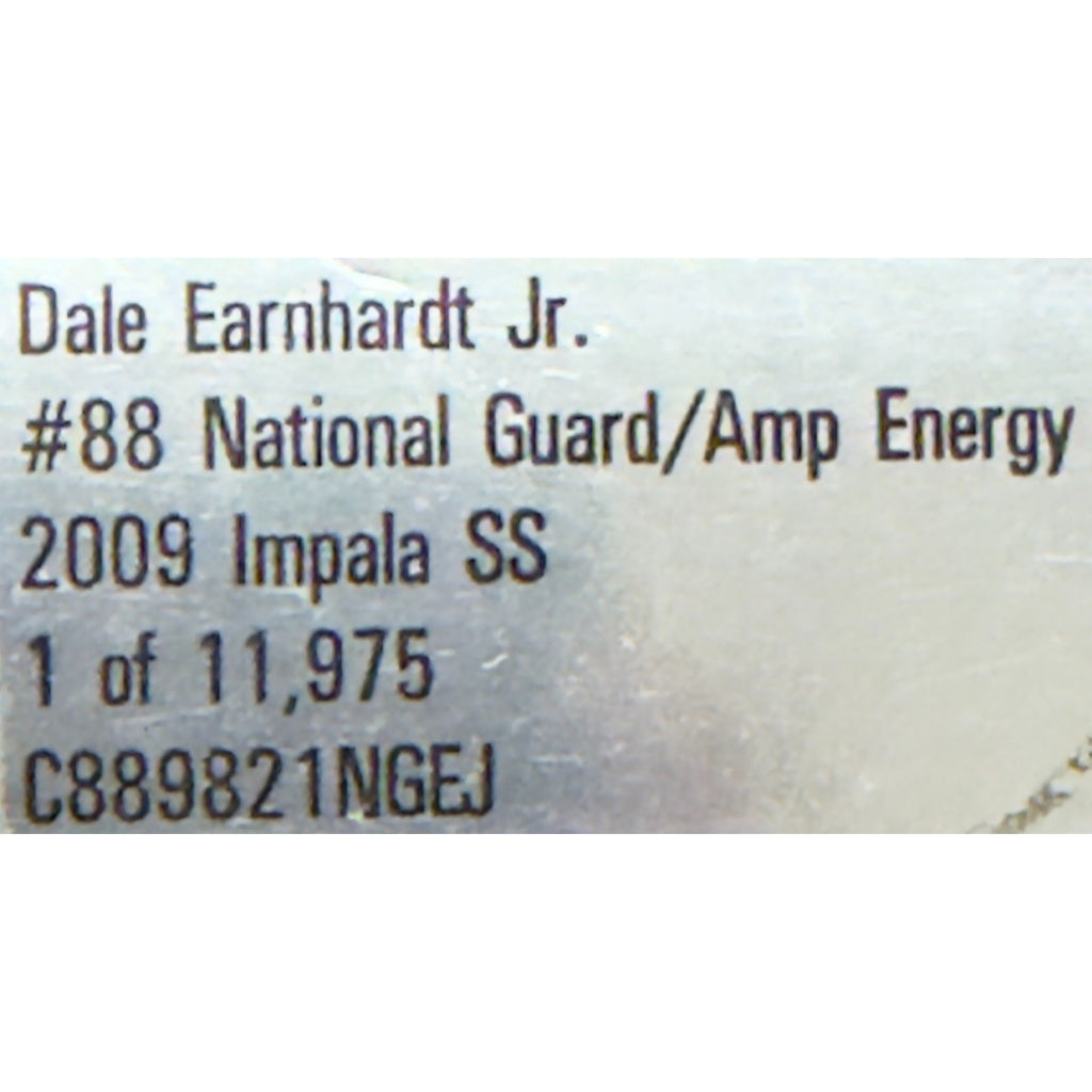 Dale Earnhardt Jr. #88 National Guard AMP Energy 2009 Impala SS 1/11975