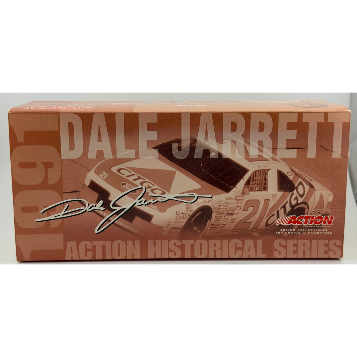 Dale Jarrett #21 Citgo 1991 Ford Thunderbird 1 of 3216 NASCAR Diecast 1:24