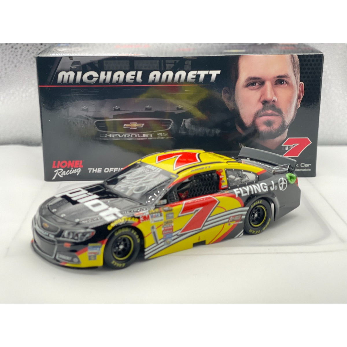 Michael Annett #7 Pilot Flying J Travel Centers 2014 SS Autographed 1 of 288