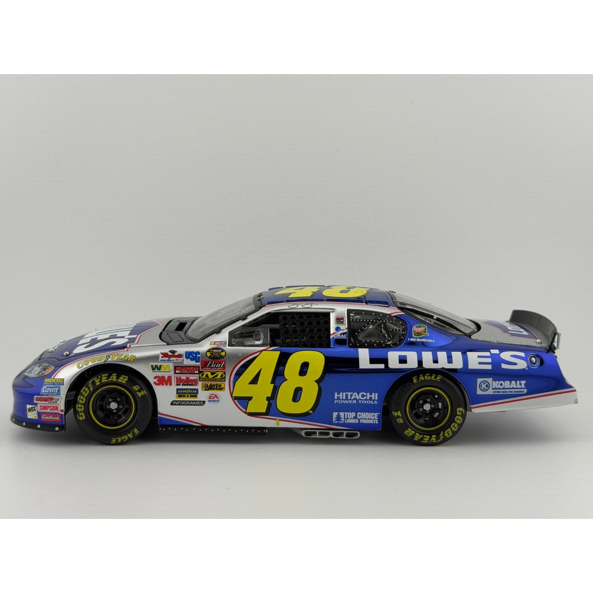 Jimmie Johnson #48 Lowe's 2004 Monte Carlo ELITE Color Chrome 1/480 DIN 424