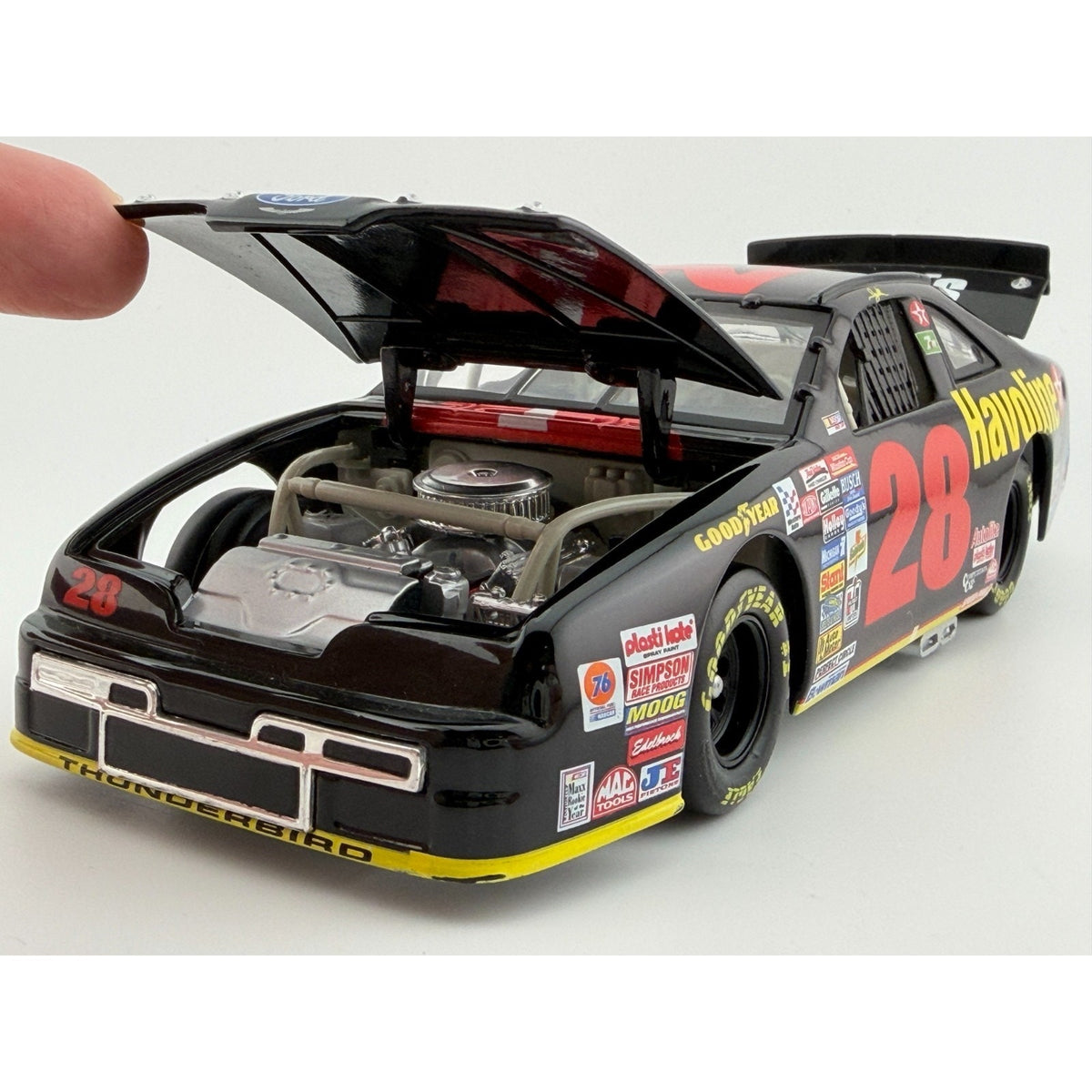 Davey Allison #28 Havoline 1993 Thunderbird Historical Series 1/3276 1:24