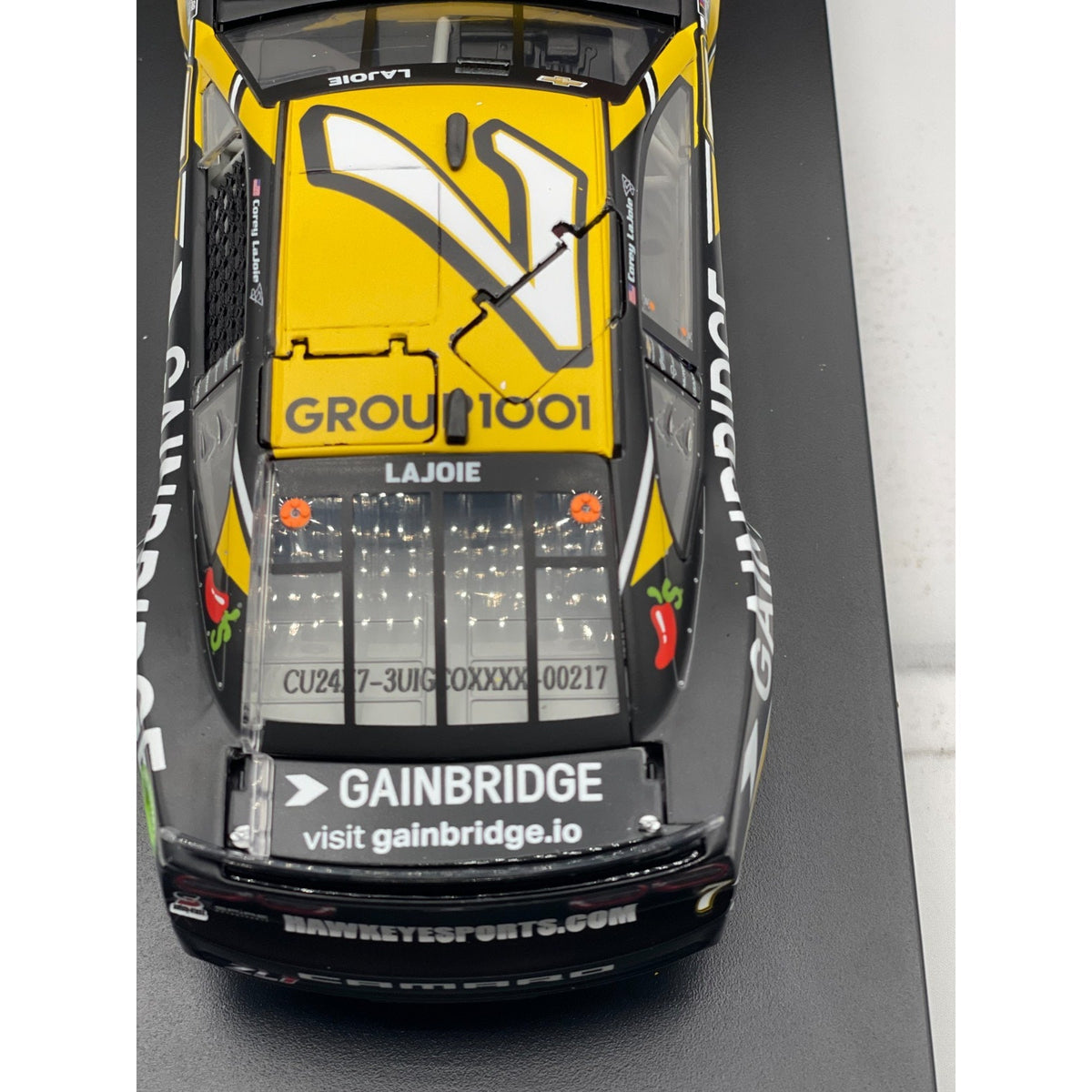 Corey LaJoie #7 Gainbridge Iowa Hawkeyes 2024 Camaro ZL1 1/24 1 of 504