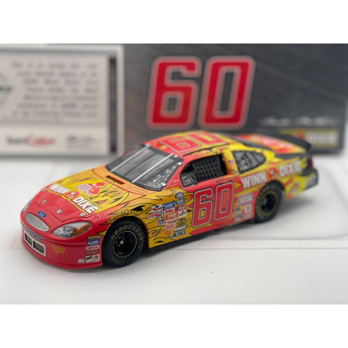 Mark Martin #60 Winn Dixie Preferred Team Caliber 2000 Ford Taurus 1 of 504