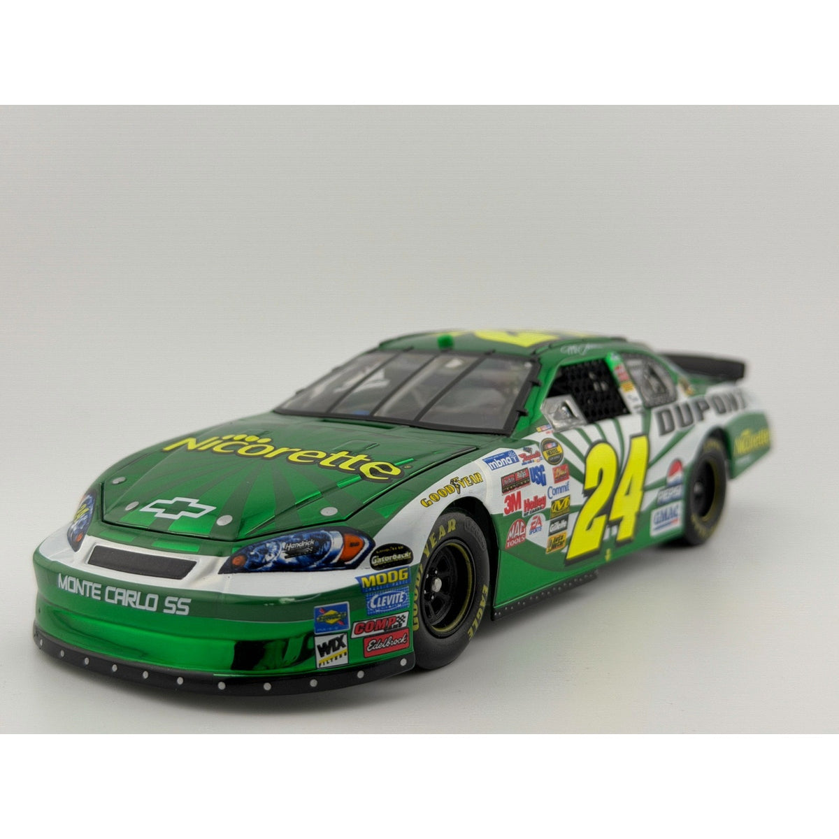 Jeff Gordon #24 DuPont Nicorette 2006 Monte Carlo Color Chrome 1/2508 DIN 257