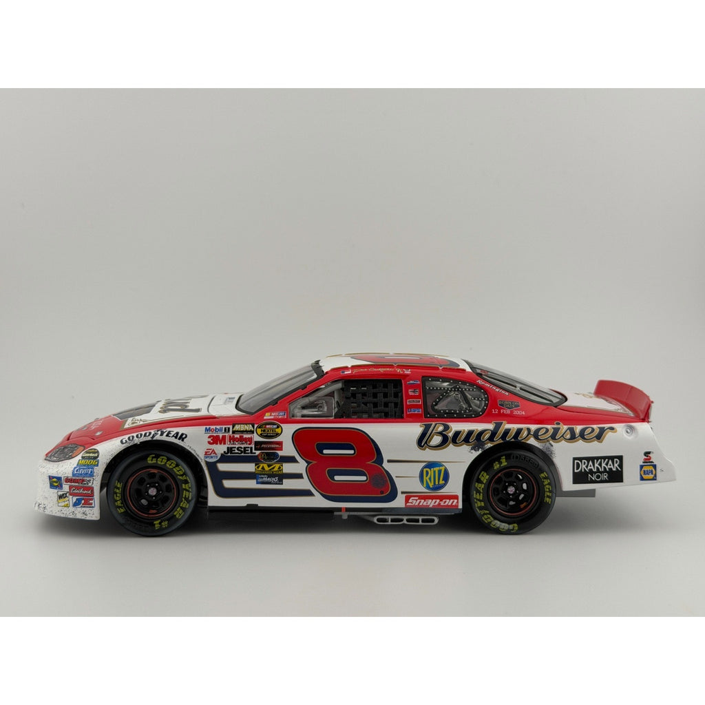 Dale Earnhardt Jr. #8 Budweiser Born On Date 2004 Twin 125 Win Raced 1:24