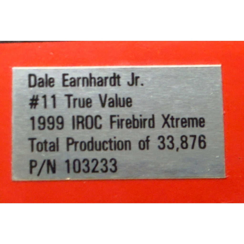Dale Earnhardt Jr. #11 True Value 1999 IROC Firebird Xtreme 1:24 NASCAR Diecast