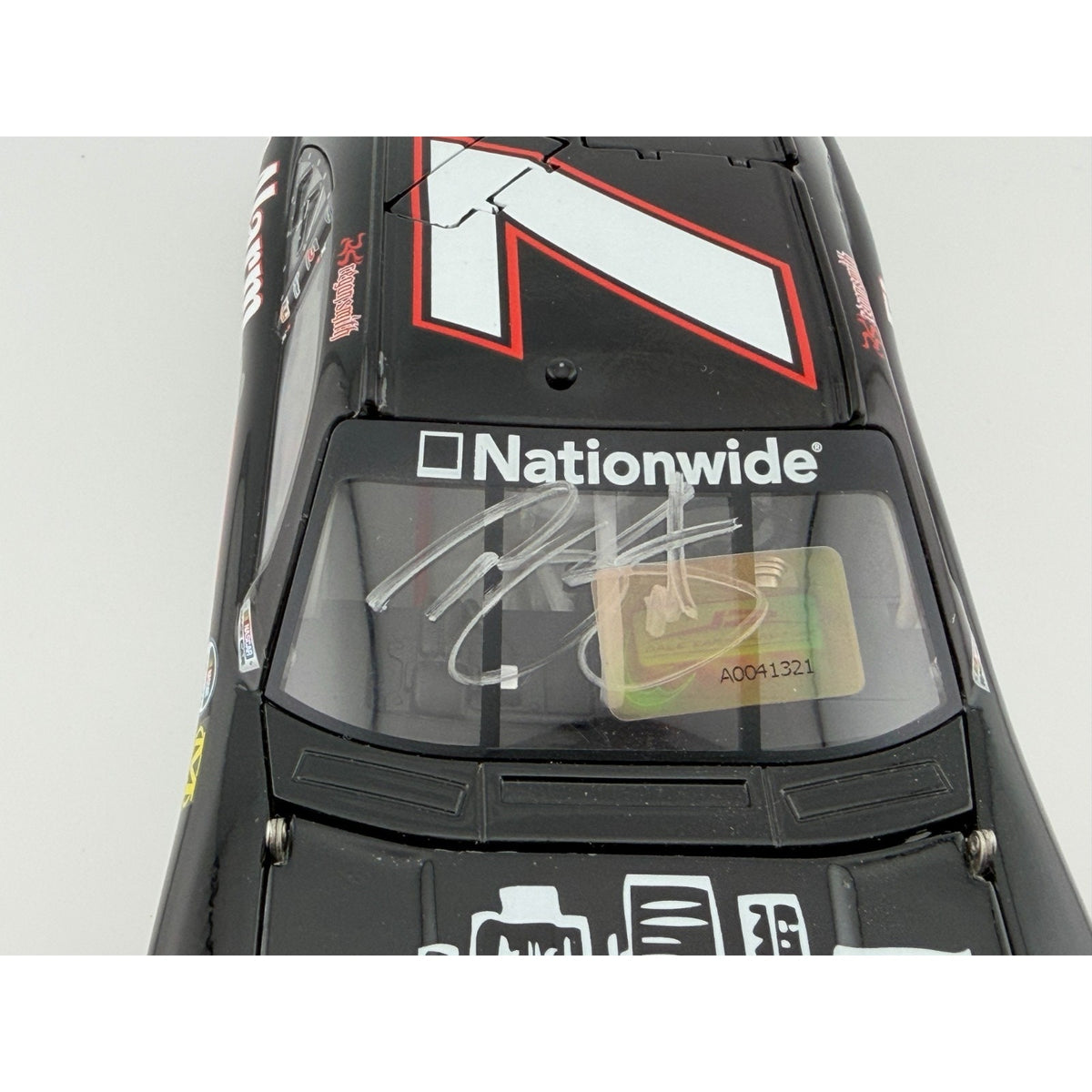 Regan Smith #7 Fire Alarm Services 2013 Camaro Autographed 1 of 824 DIN 150
