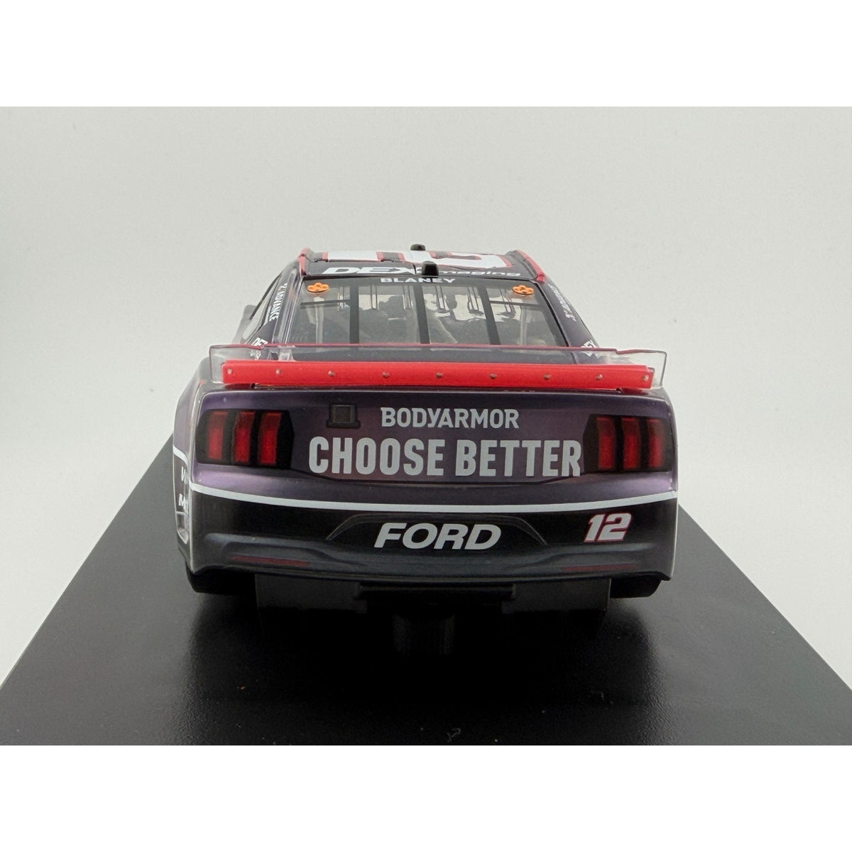 Ryan Blaney #12 BODYARMOR Black 2025 Mustang Color Chrome 1 of 72 DIN 50