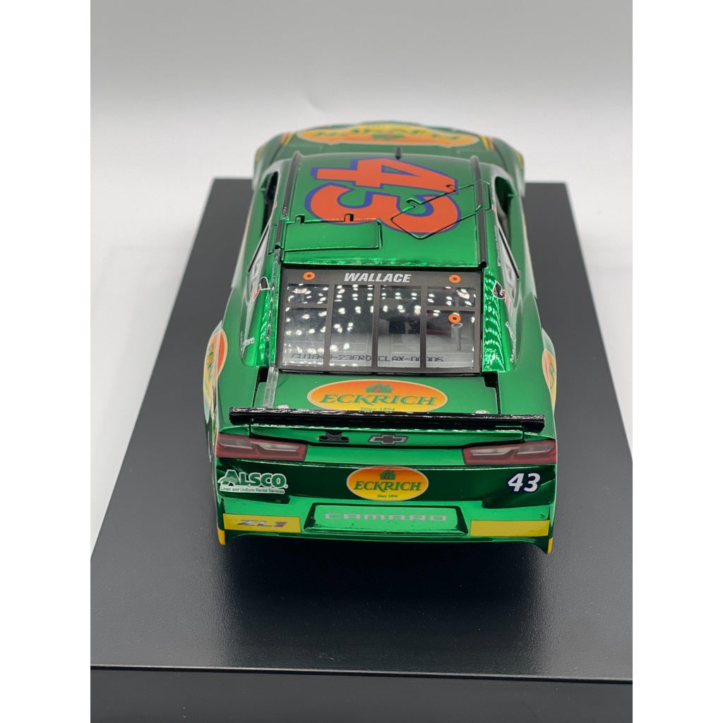 Bubba Wallace Jr #43 Eckrich 2018 Camaro ZL1 ARC Color Chrome Auto 1:24 DIN #5