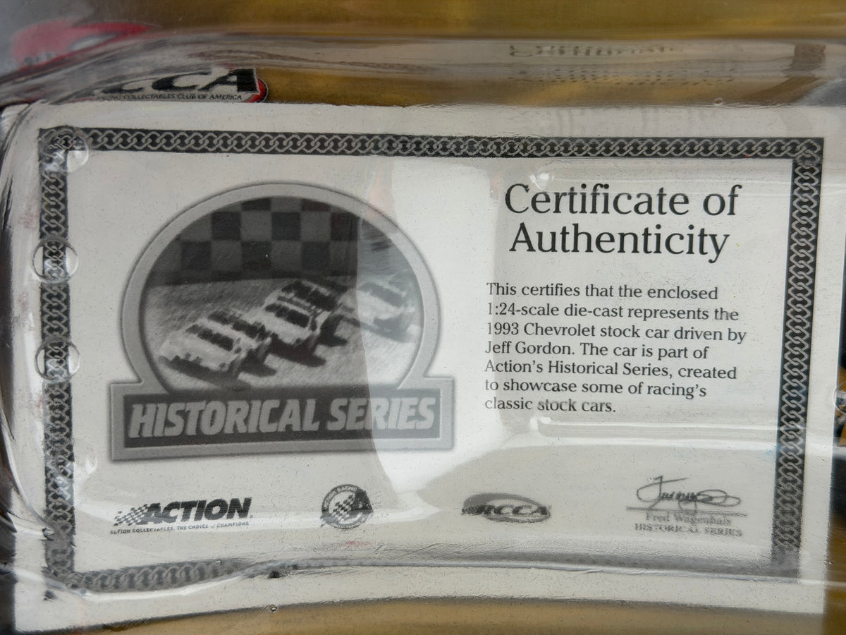 Jeff Gordon #24 DuPont 1993 Rookie of the Year Lumina ELITE 1:24 1 of 1224 DIN 1097 - photo 2
