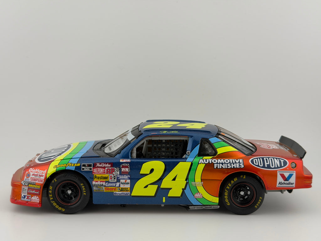 Jeff Gordon #24 DuPont 1994 Coca-Cola 600 Win Candy Finish dual autographed Jeff Gordon Rick Hendrick 1:24 1 of 96 DIN 40 - photo 3