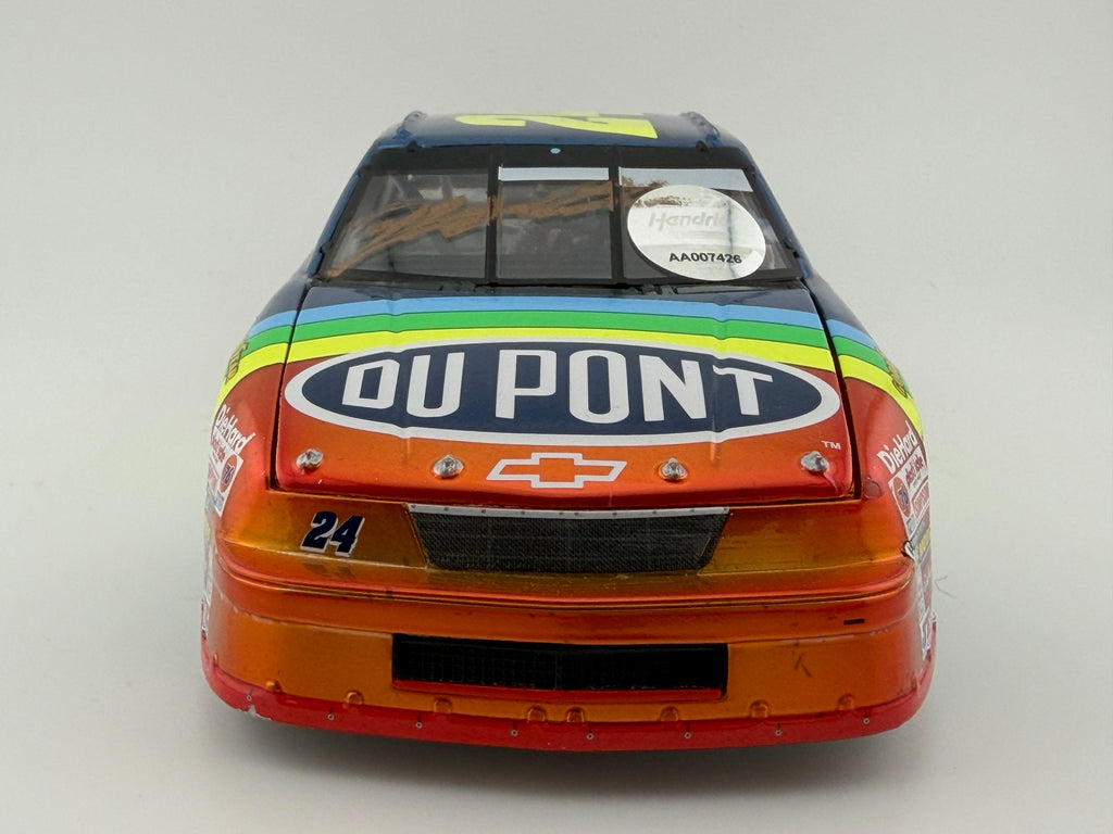 Jeff Gordon #24 DuPont 1994 Coca-Cola 600 Win Candy Finish dual autographed Jeff Gordon Rick Hendrick 1:24 1 of 96 DIN 40 - photo 7