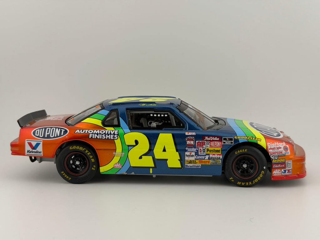 Jeff Gordon #24 DuPont 1994 Coca-Cola 600 Win Candy Finish dual autographed Jeff Gordon Rick Hendrick 1:24 1 of 96 DIN 40 - photo 10