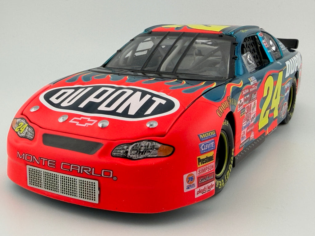 Jeff Gordon #24 DuPont 2001 HMS 100th Victory Color Chrome 1:24