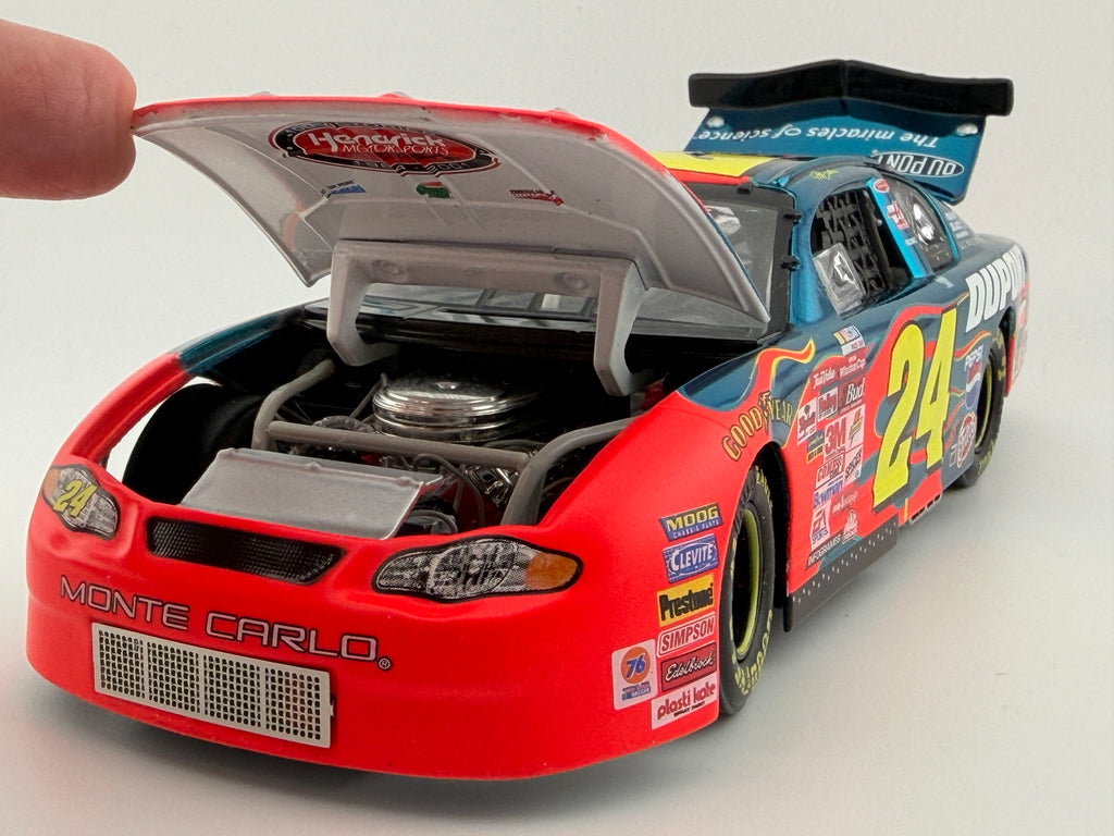 Jeff Gordon #24 DuPont 2001 HMS 100th Victory Color Chrome 1:24