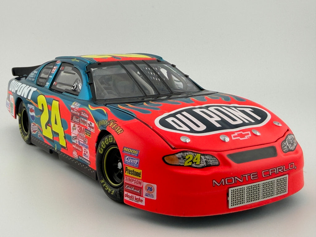 Jeff Gordon #24 DuPont 2001 HMS 100th Victory Color Chrome 1:24