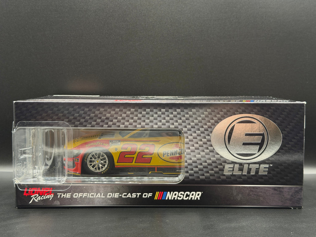 Joey Logano #22 Shell Pennzoil 2026 Duel at Daytona Win Lionel ELITE diecast, original ELITE packaging