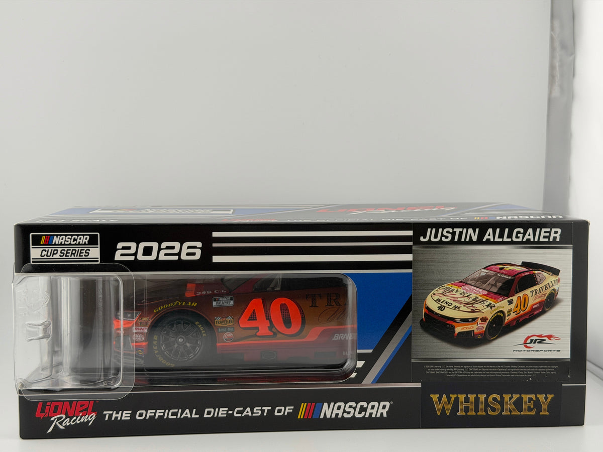 Justin Allgaier #40 Traveller Whiskey 2026 Chevrolet Whiskey Finish 1:24 1 of 612 DIN 425 - photo 11