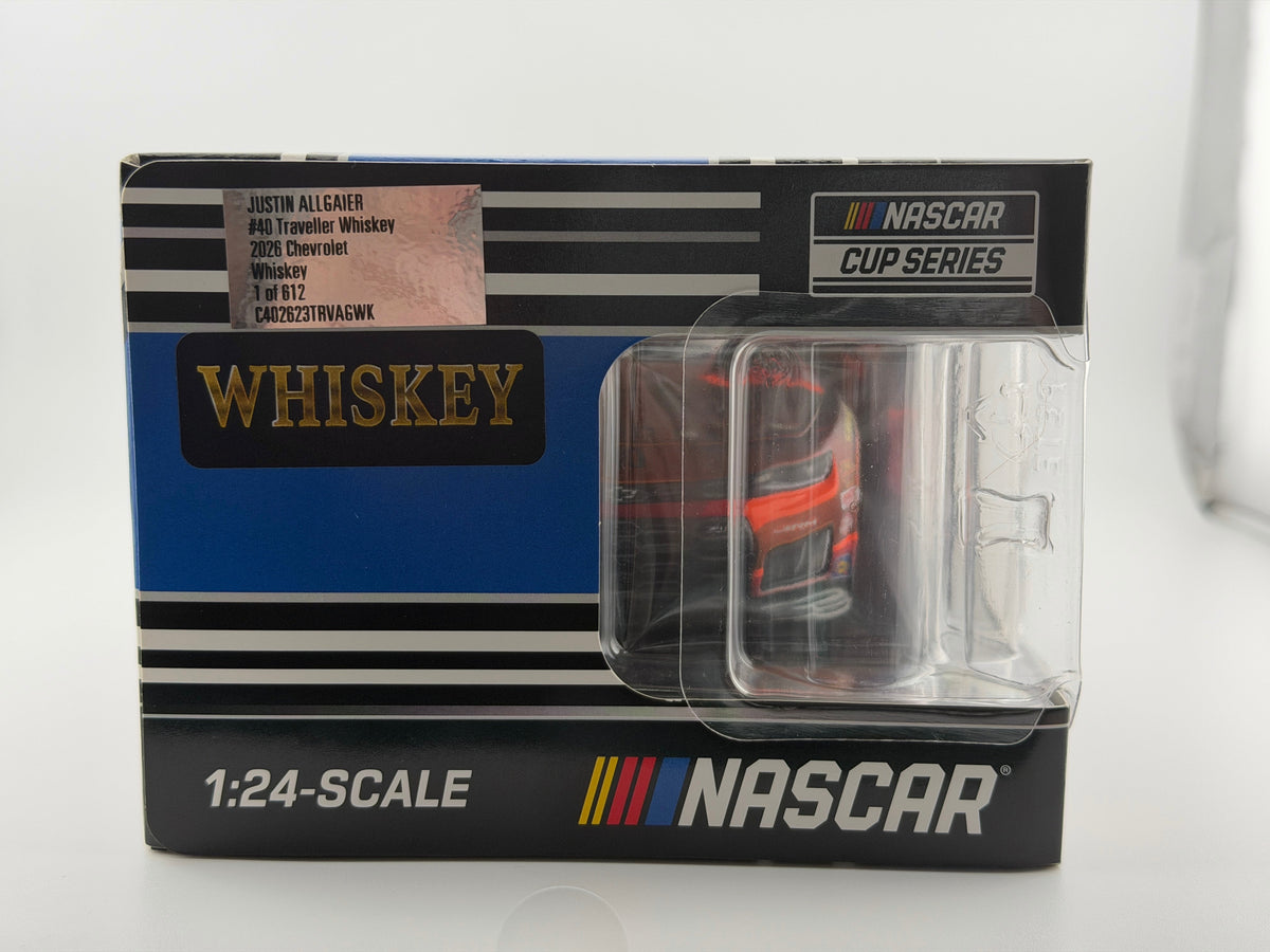 Justin Allgaier #40 Traveller Whiskey 2026 Chevrolet Whiskey Finish 1:24 1 of 612 DIN 425 - photo 12