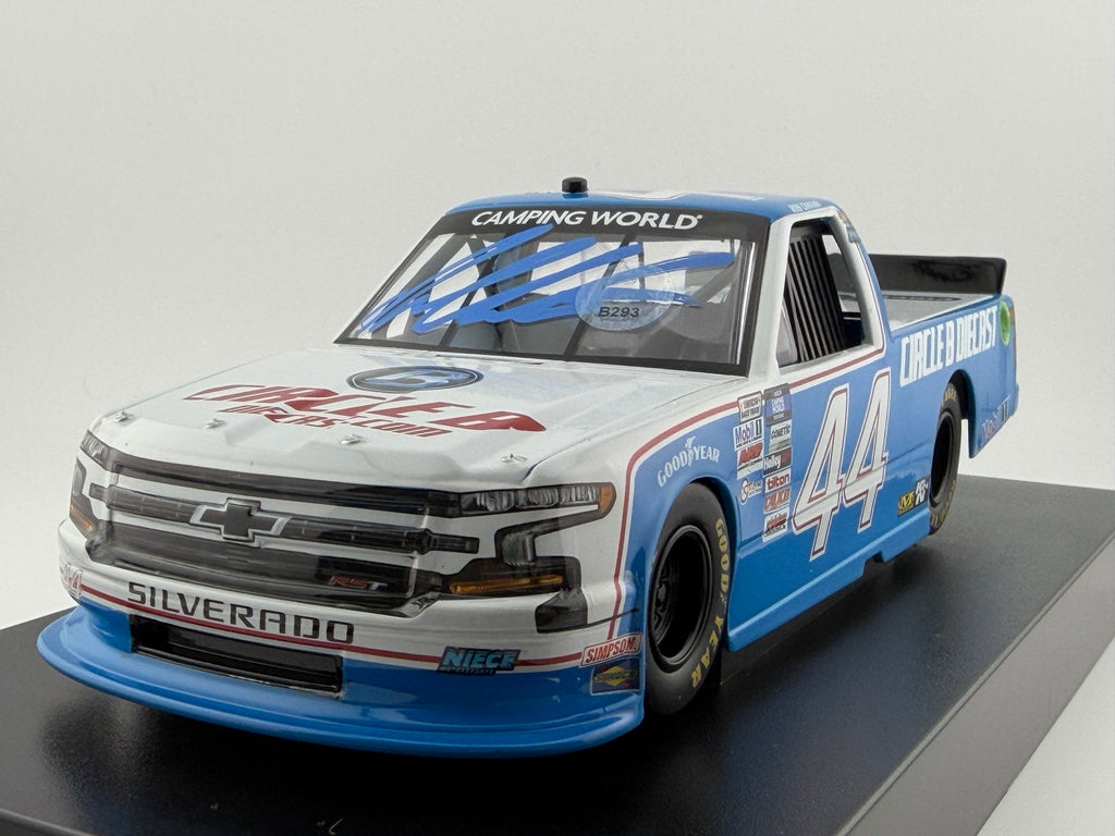 Ross Chastain #44 CircleBDiecast.com Plan B Sales 2021 Silverado autographed 1:24 1 of 504 DIN 165 - photo 1