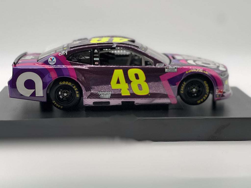 Jimmie Johnson #48 Ally Sign For Jimmie 2020 Camaro ZL1 Color Chrome 1:24