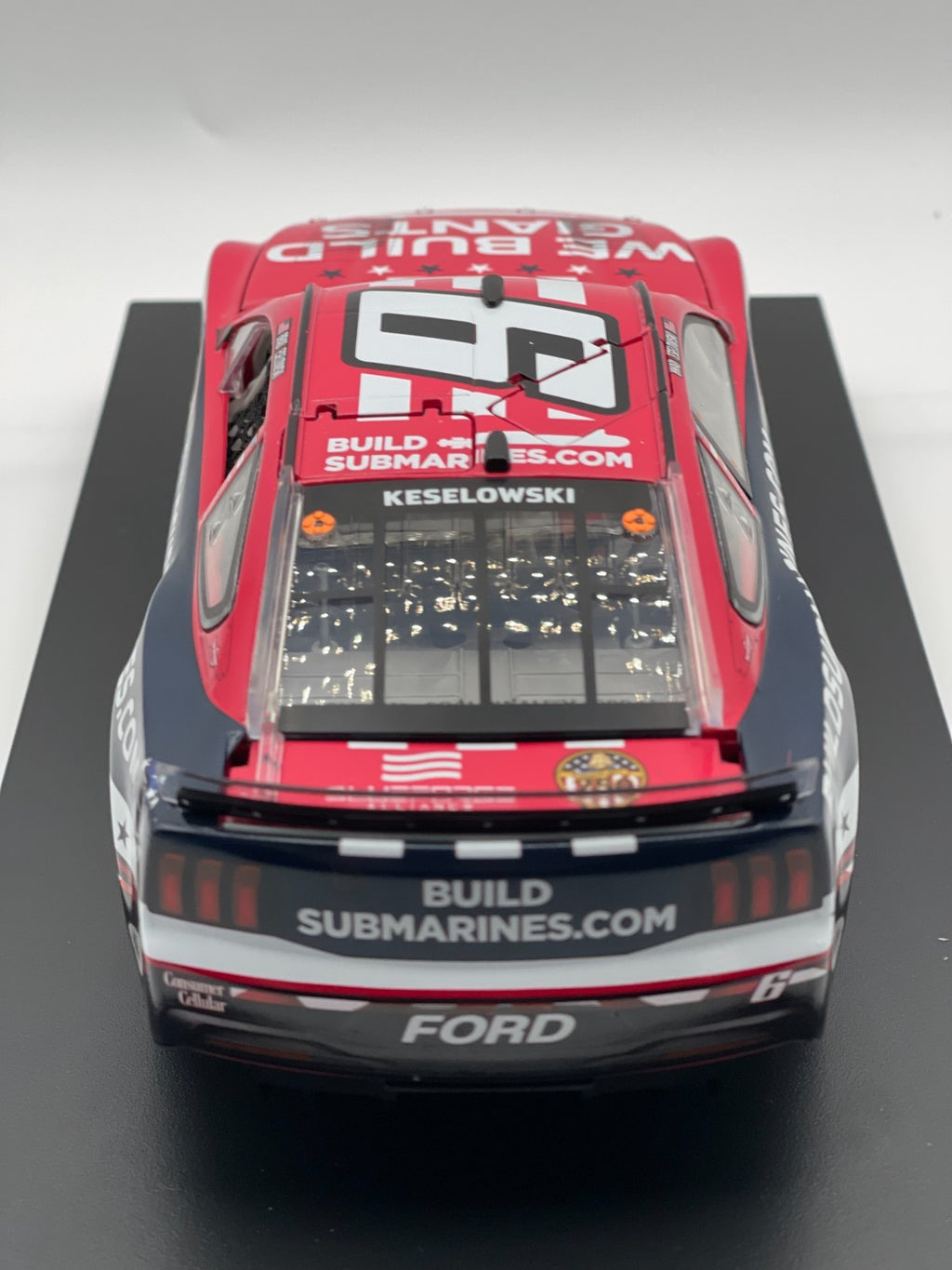 Brad Keselowski #6 BuildSubmarines.com Salutes 2025 Mustang Auto 1:24 1/72