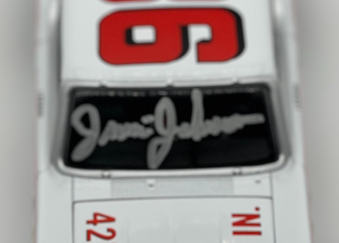 Junior Johnson Signed LeeRoy Yarbrough #98 1969 Mercury Cyclone NASCAR Legends