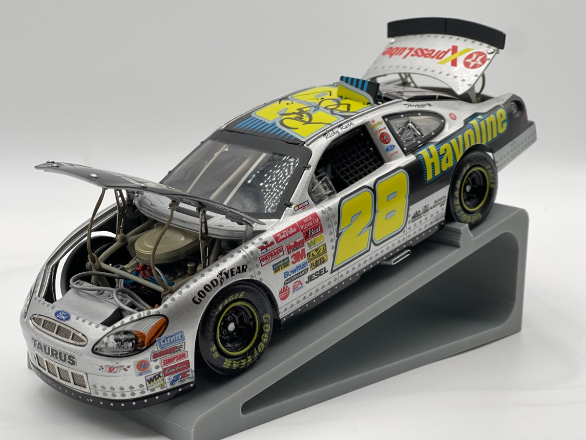 Ricky Rudd #28 Havoline Ironman 2002 Taurus ELITE Autographed 1:24 1/804