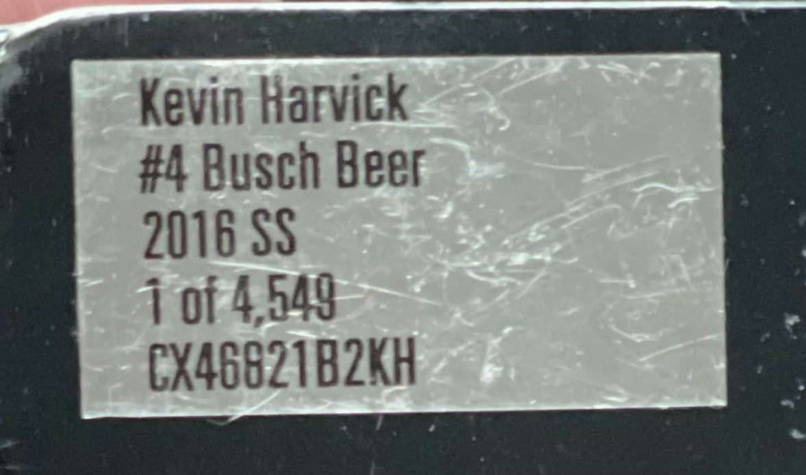 Kevin Harvick #4 Busch Beer 2016 Chevy SS 1:24 NASCAR 1/4549 **READ**