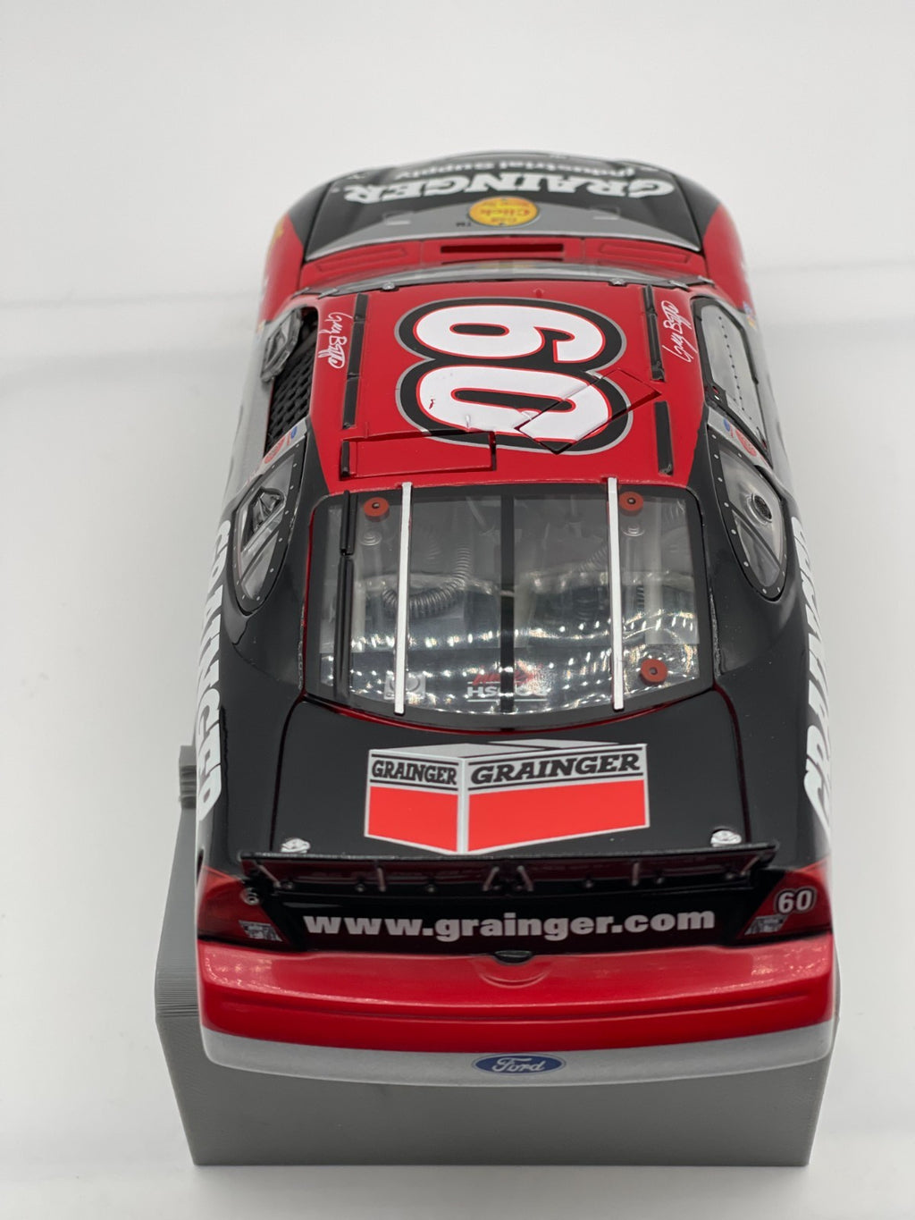 Greg Biffle #60 Grainger 2002 Taurus Autographed Team Caliber Owner Series