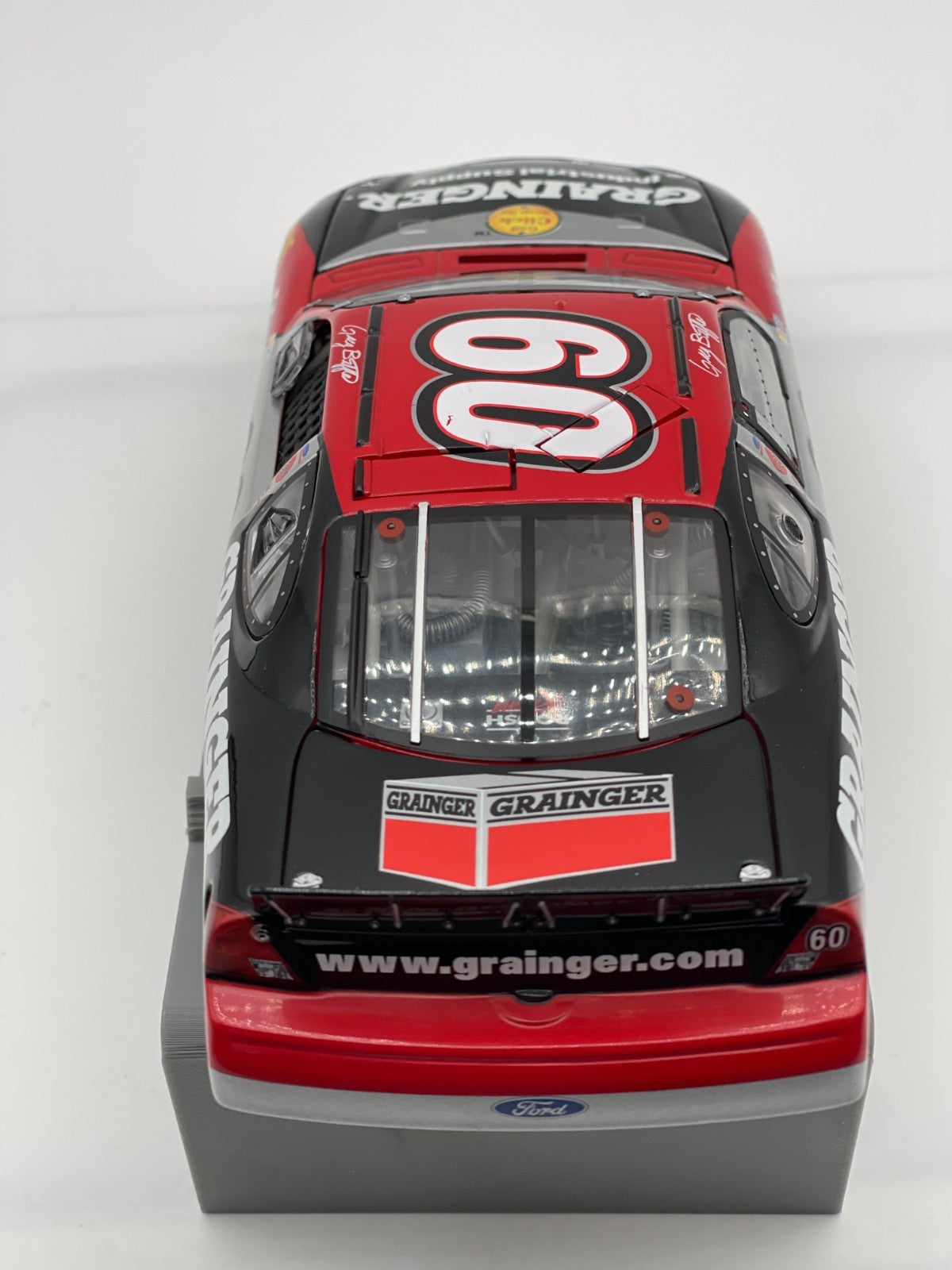 Greg Biffle #60 Grainger 2002 Taurus Autographed Team Caliber Owner Series