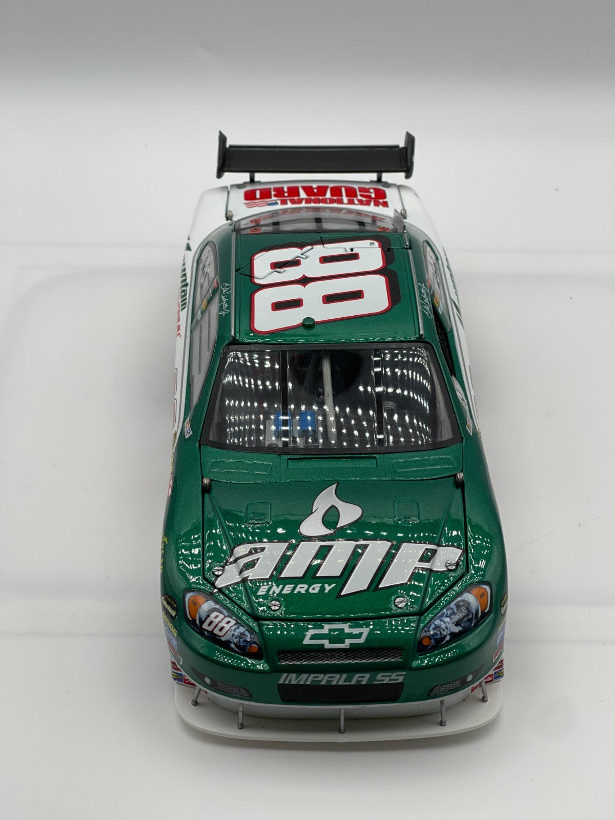 Dale Earnhardt Jr. #88 AMP Energy / Mountain Dew 2008 Impala SS COT 1:24 - Loose RF Tire - original photograph 3