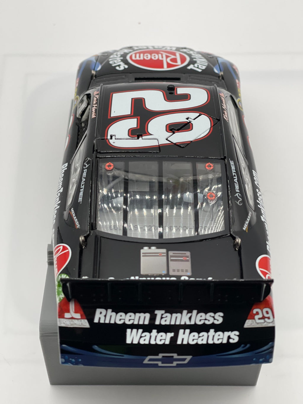 Kevin Harvick #29 Rheem Tankless Water Heaters 2011 Impala ELITE 1:24 1/250