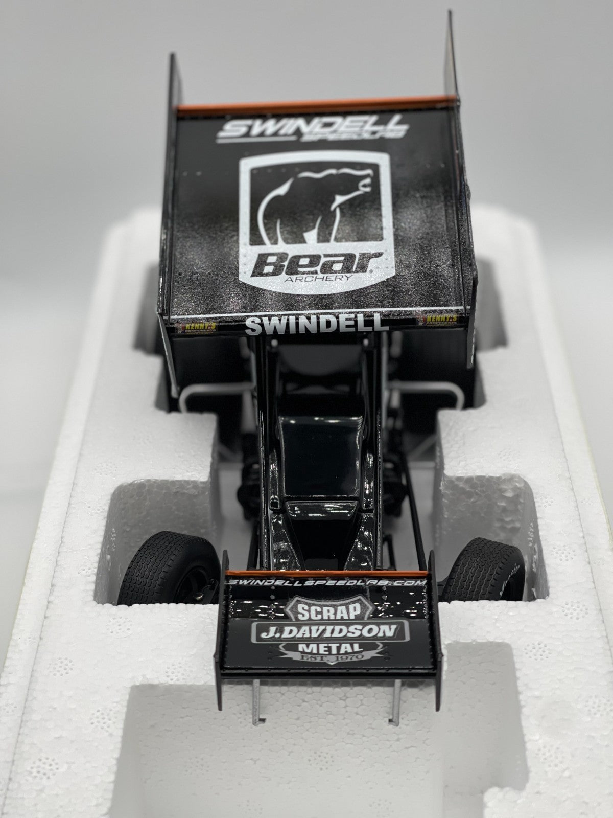 Sammy Swindell #39 Bear 1:18 Sprint Car Acme Diecast