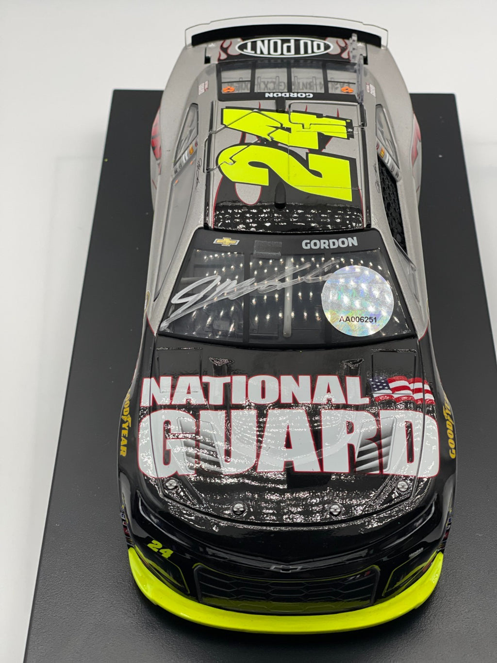 Jeff Gordon #24 National Guard 2024 Camaro ZL1 Flashcoat Color 1:24 1/78 DIN 56