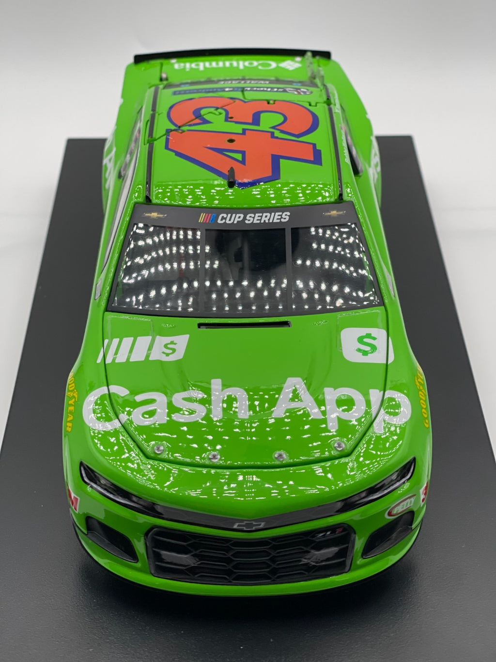 Bubba Wallace #43 Cash App 2020 Camaro ZL1 ELITE 1:24 1/100 DIN 55