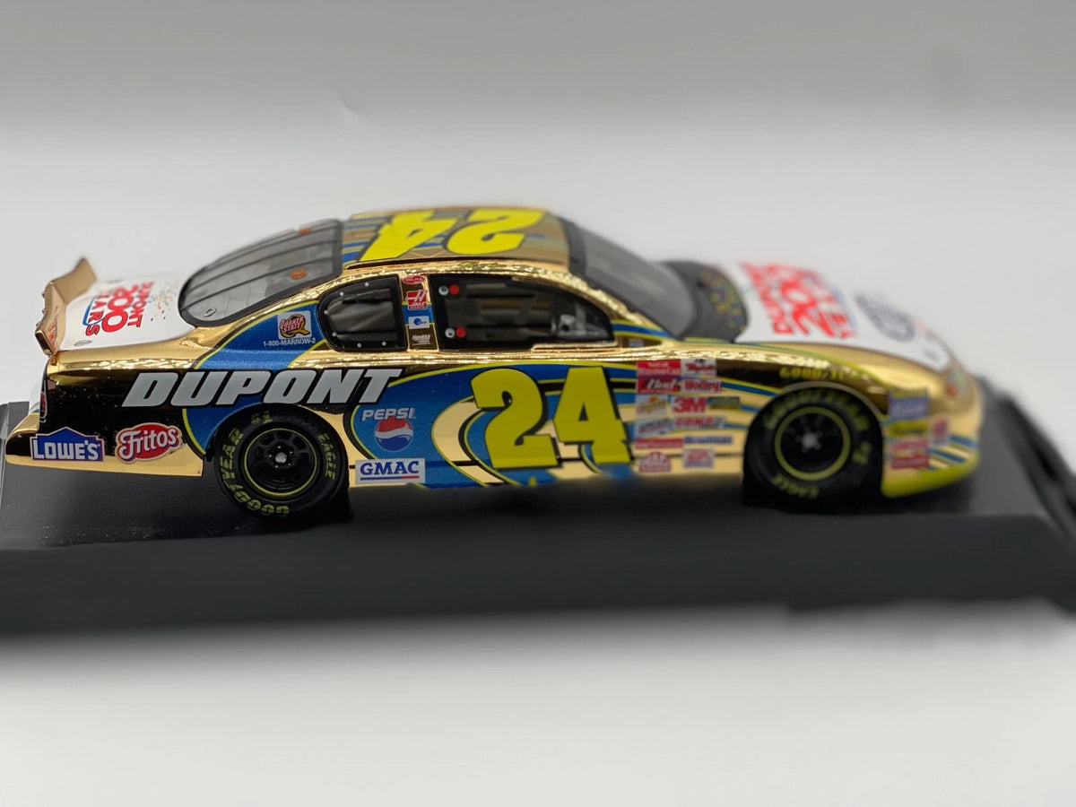 Jeff Gordon #24 DuPont 200th Anniversary 2002 Monte Carlo Gold Chrome 1/2508 - original photograph 6