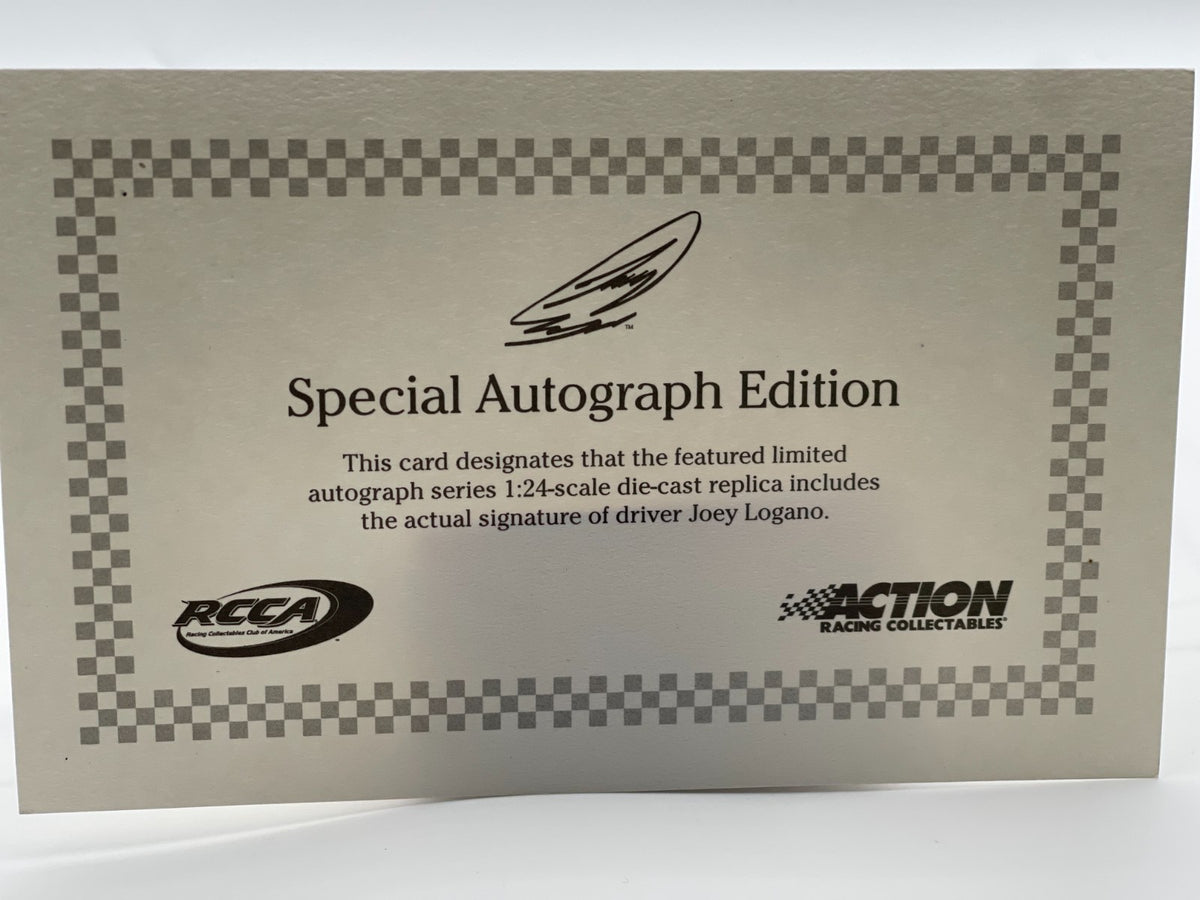 Joey Logano #22 Shell 2014 Fusion ELITE Auto 1:24 1/100 DIN 53 **READ**