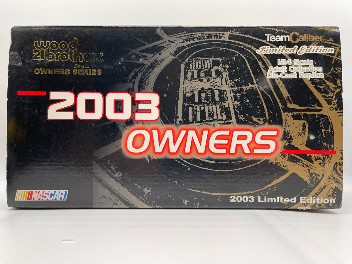 Ricky Rudd #21 Motorcraft 700 Starts 2003 Taurus Team Caliber Owners 1:24